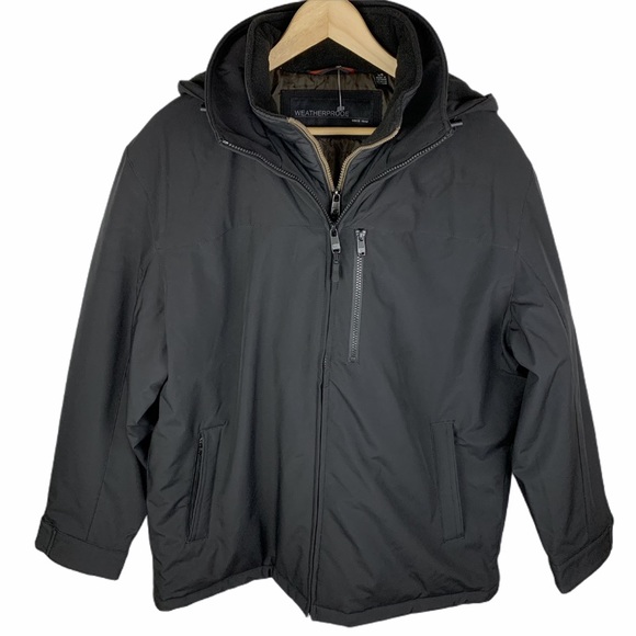 Weatherproof Other - Weatherproof Stretch Tech Insulated Hooded Jacket